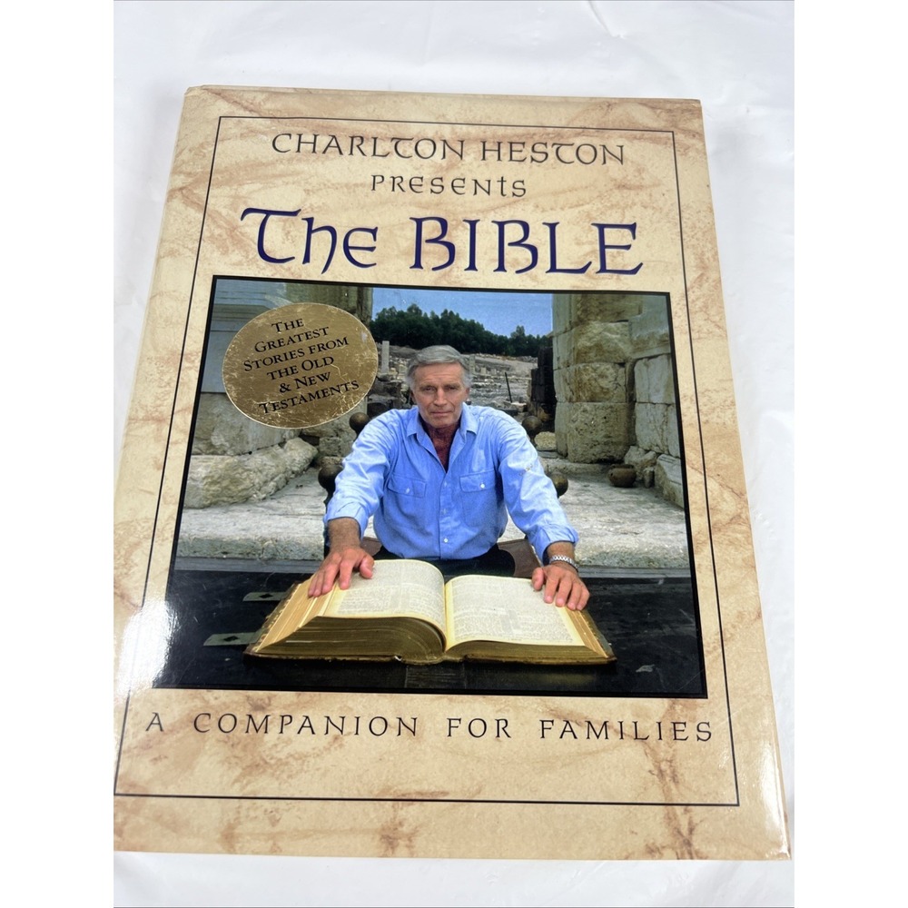 Charlton Heston Presents the Bible by Charlton Heston (1997, Hardcover)